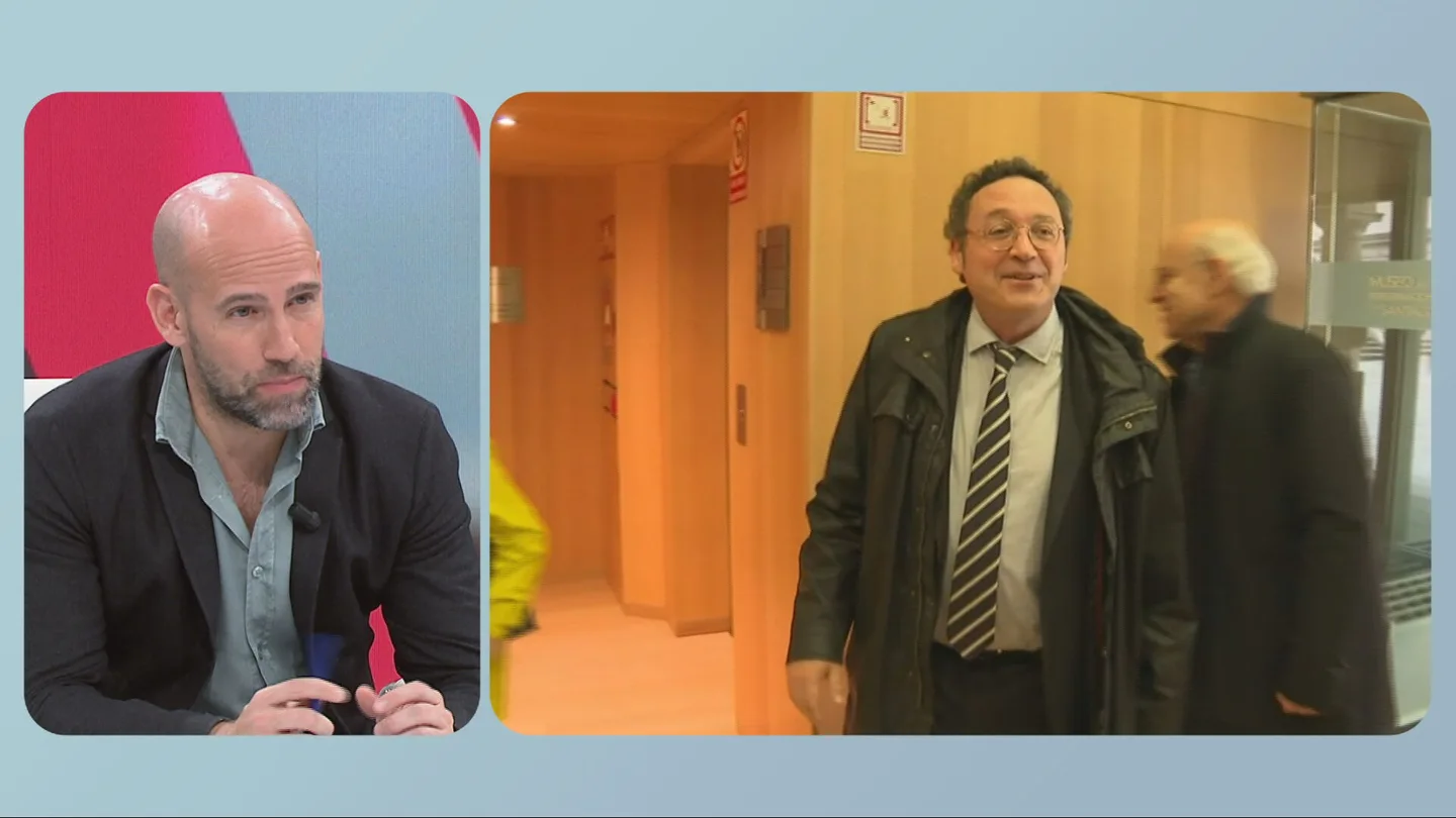 Gonzalo Miró, sobre las posibles filtraciones del fiscal general: "Estamos mirando el dedo en lugar de la luna" El colaborador Gonzalo Miró durante su intervención en Más Vale Tarde