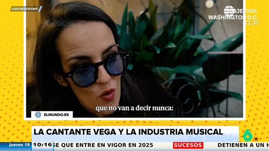 La tajante reflexión de Vega sobre la industria musical: "Está llena de depredadores y de cobardes" La tajante reflexión de Vega sobre la industria musical: "Está llena de depredadores y de cobardes"