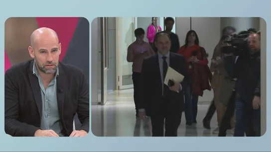 Gonzalo Miró explica por qué le pone "más cartel de culpable hoy que ayer" a Ábalos Gonzalo Miró durante una intervención en Más Vale Tarde