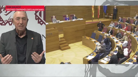 Baldoví critica el "tono desafiante y prepotente" de Mazón evitando dar respuestas sobre la DANA: "La bronca ha servido para enmascarar" Baldoví critica el "tono desafiante y prepotente" de Mazón evitando dar respuestas sobre la DANA: "La bronca ha servido para enmascarar"