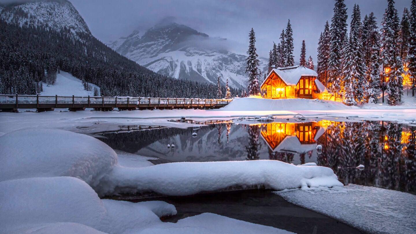Alojamiento en la nieve en Navidad