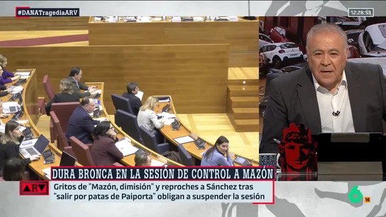 Ferreras, tajante contra Mazón: "Estabas en El Ventorro, ¿cómo presumes de que te quedaste en Paiporta?" Ferreras, tajante contra Mazón: "Estabas en El Ventorro, ¿cómo presumes de que te quedaste en Paiporta?"