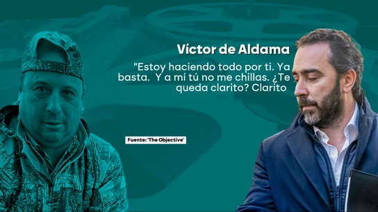 Víctor de Aldama y su socio en una conversación por la trama de los hidrocarburos Víctor de Aldama y su socio en una conversación por la trama de los hidrocarburos