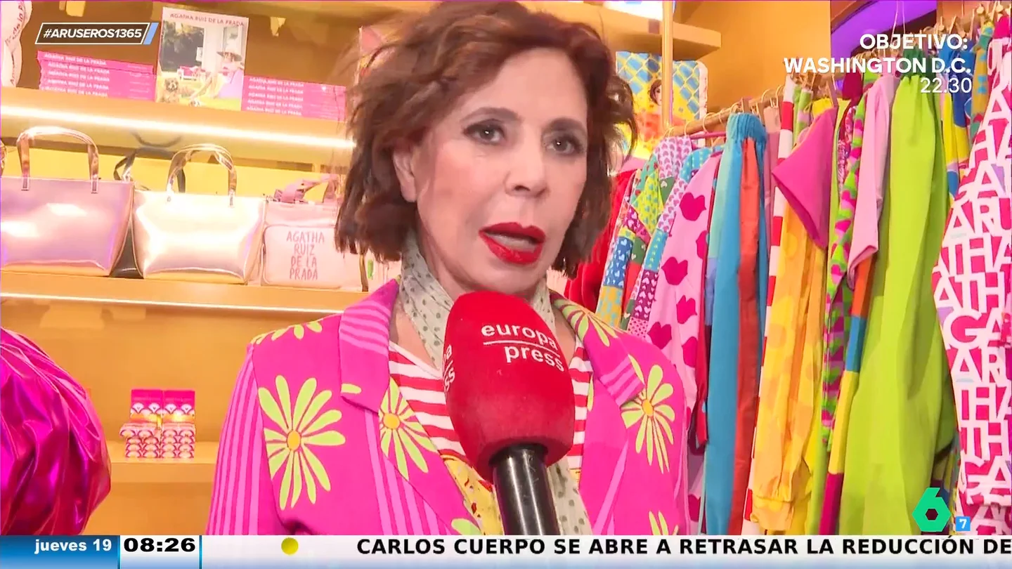 Ágatha Ruiz de la Prada, del hijo de Bárbara Rey: "Ni le conozco ni le quiero conocer" Ágatha Ruiz de la Prada, del hijo de Bárbara Rey: "Ni le conozco ni le quiero conocer"