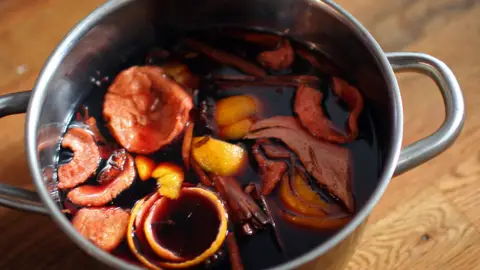 Vino caliente especiado Vino caliente especiado