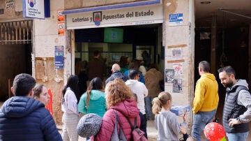 Venta de lotería en Paiporta