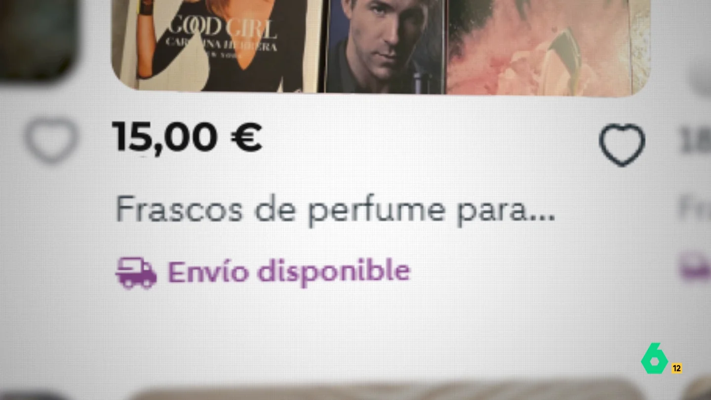 Anuncio de perfumes falsos en Internet Anuncio de perfumes falsos en Internet