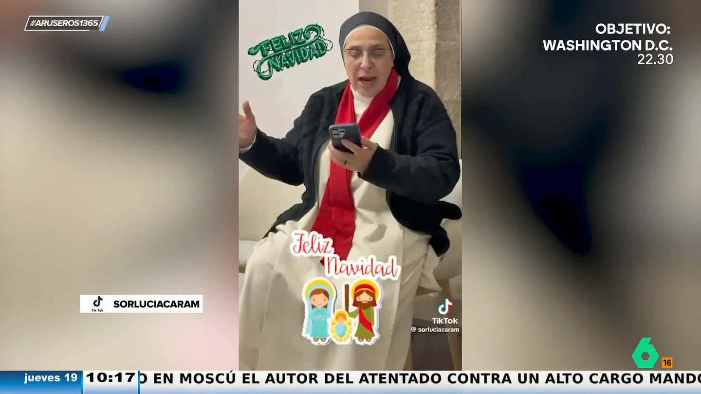 Sor Lucía Caram estalla con los que quieren cambiar el 'Feliz Navidad' por 'Felices Fiestas' "por un lenguaje inclusivo" Sor Lucía Caram estalla con los que quieren cambiar el 'Feliz Navidad' por 'Felices Fiestas' "por un lenguaje inclusivo"