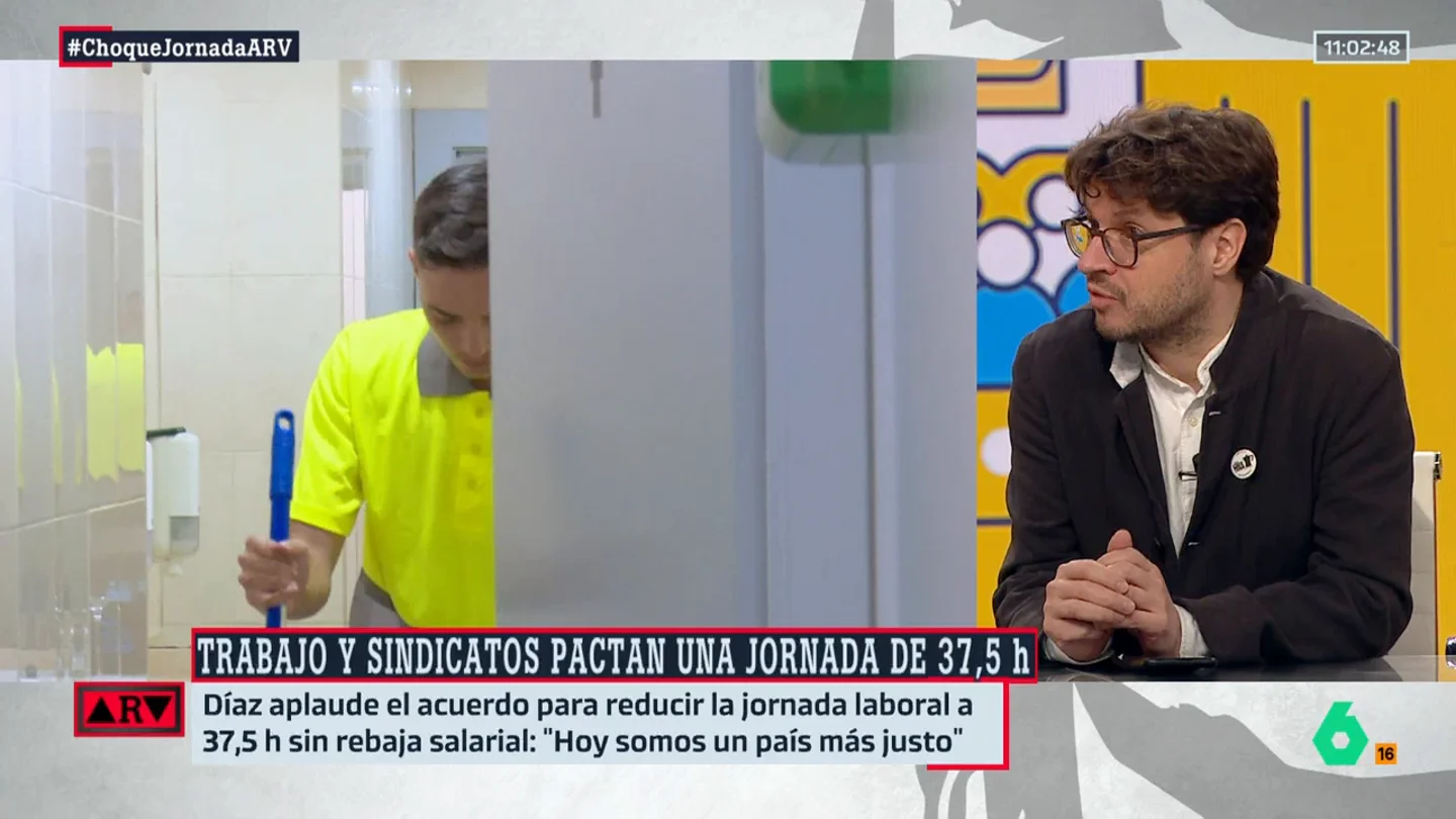 Berlín, sobre la "tensión" generada por la reducción de jornada: "Llama la atención que los derechos sociales cueste tanto conseguirlos" Berlín, sobre la "tensión" generada por la reducción de jornada: "Llama la atención que los derechos sociales cueste tanto conseguirlos"