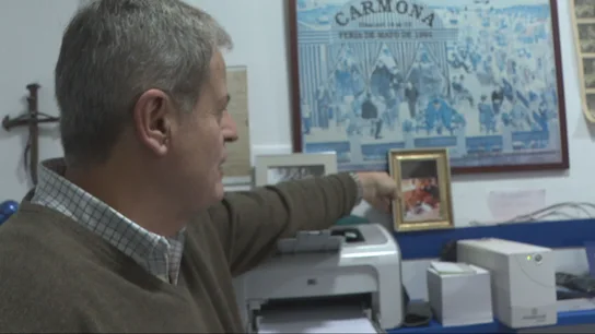 Valentín Pinaglia, quien ha sido parte de la 13ª generación de loteros de la familia Valentín Pinaglia, quien ha sido parte de la 13ª generación de loteros de la familia