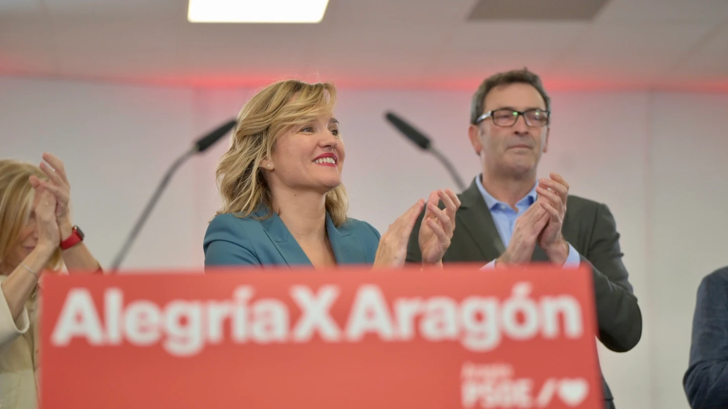 Pilar Alegría anuncia su candidatura para liderar el PSOE de Aragón Pilar Alegría anuncia su candidatura para liderar el PSOE de Aragón