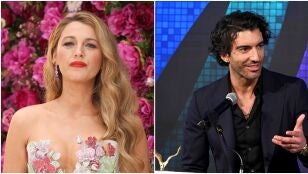 Blake Lively y Justin Baldoni, en sendas im&aacute;genes de archivo.