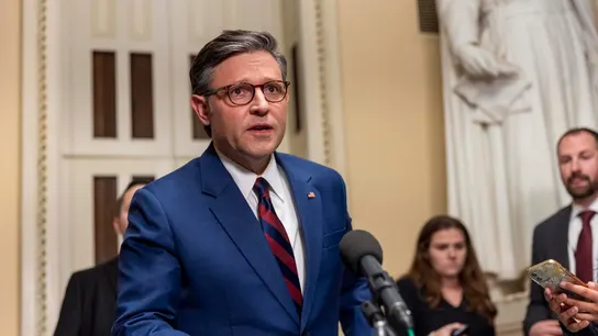 El presidente de la Cámara de Representantes, Mike Johnson El presidente de la Cámara de Representantes, Mike Johnson