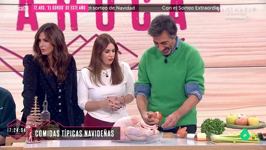 La 'receta' de Juan del Val de un pavo relleno con hortalizas: "Arguiñano...todo lo que sabe lo aprendió de mí" La 'receta' de Juan del Val de un pavo relleno con hortalizas: "Arguiñano...todo lo que sabe lo aprendió de mí"