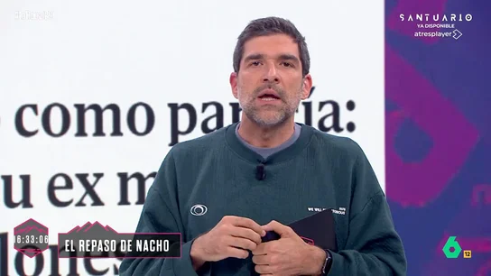 Nacho García, sobre la denuncia de Daddy Yankee a su exmujer: "La dan en la sección 'Perreo y drama, ahí podían estar el 90% de mis sábados" Nacho García, sobre la denuncia de Daddy Yankee a su exmujer: "La dan en la sección 'Perreo y drama, ahí podían estar el 90% de mis sábados"