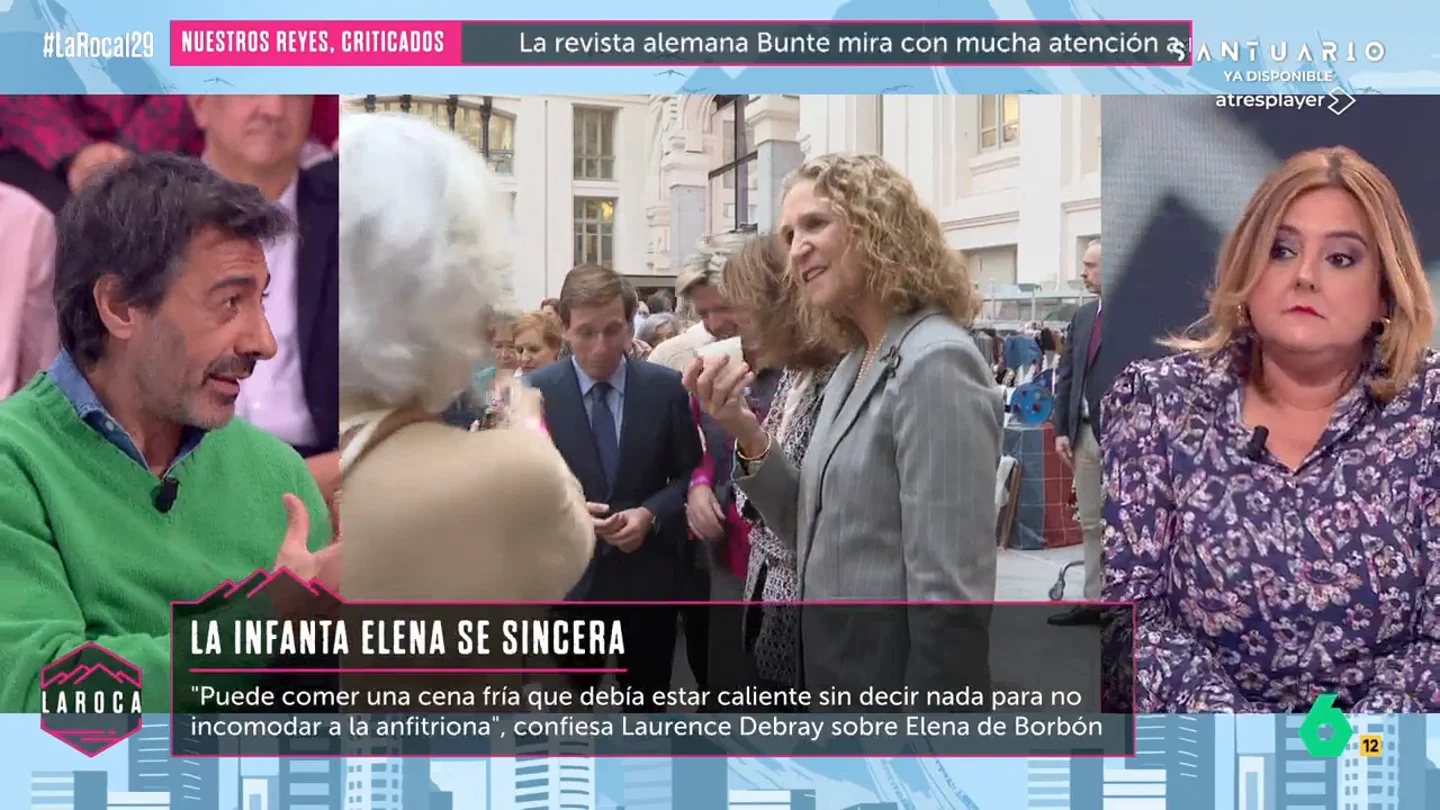 Juan del Val, sobre el perfil de la infanta Elena: "El '¡Hola!' se tiene que plantear el exceso de peloteo" Juan del Val, sobre el perfil de la infanta Elena: "El '¡Hola!' se tiene que plantear el exceso de peloteo"