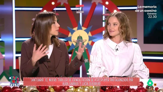 Aura Garrido y Lucía Guerrero presentan 'Santuario', la nueva serie de Atresplayer: "Pasan cosas extrañas" Aura Garrido y Lucía Guerrero presentan 'Santuario', la nueva serie de Atresplayer: "Pasan cosas extrañas"