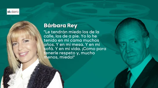 Nuevos audios de Bárbara Rey con el rey emérito Nuevos audios de Bárbara Rey con el rey emérito