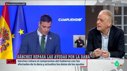 La reflexión de Cembrero sobre la visita de los reyes a Valencia: "No estoy seguro de que al Gobierno le haya entusiasmado" La reflexión de Cembrero sobre la visita de los reyes a Valencia: "No estoy seguro de que al Gobierno le haya entusiasmado"