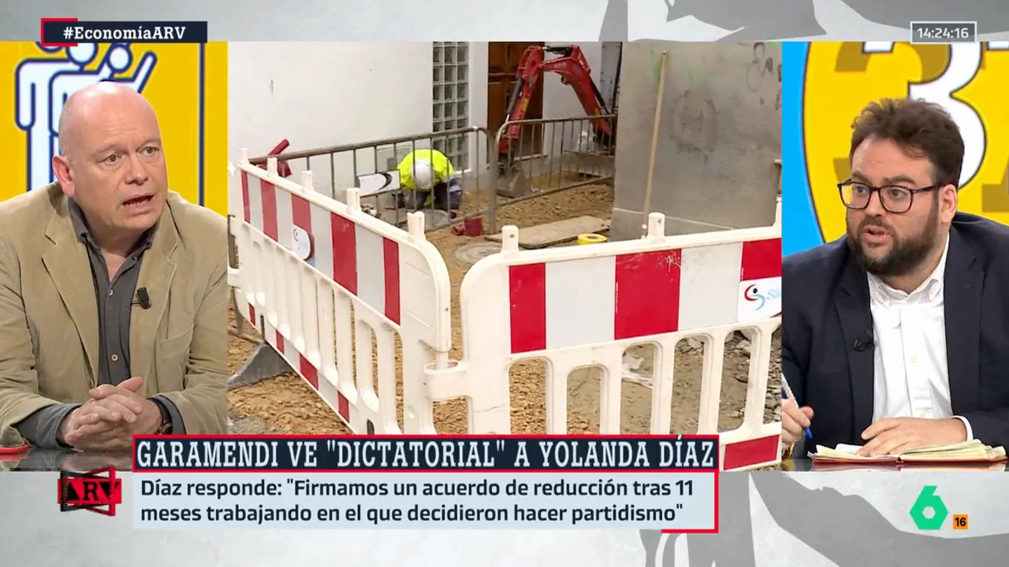 Monrosi, tajante con Gabi Sanz: "Fiesta la que se hacen los ricos con el curro de los trabajadores con salarios de miseria" Monrosi, tajante con Gabi Sanz: "Fiesta la que se hacen los ricos con el curro de los trabajadores con salarios de miseria"