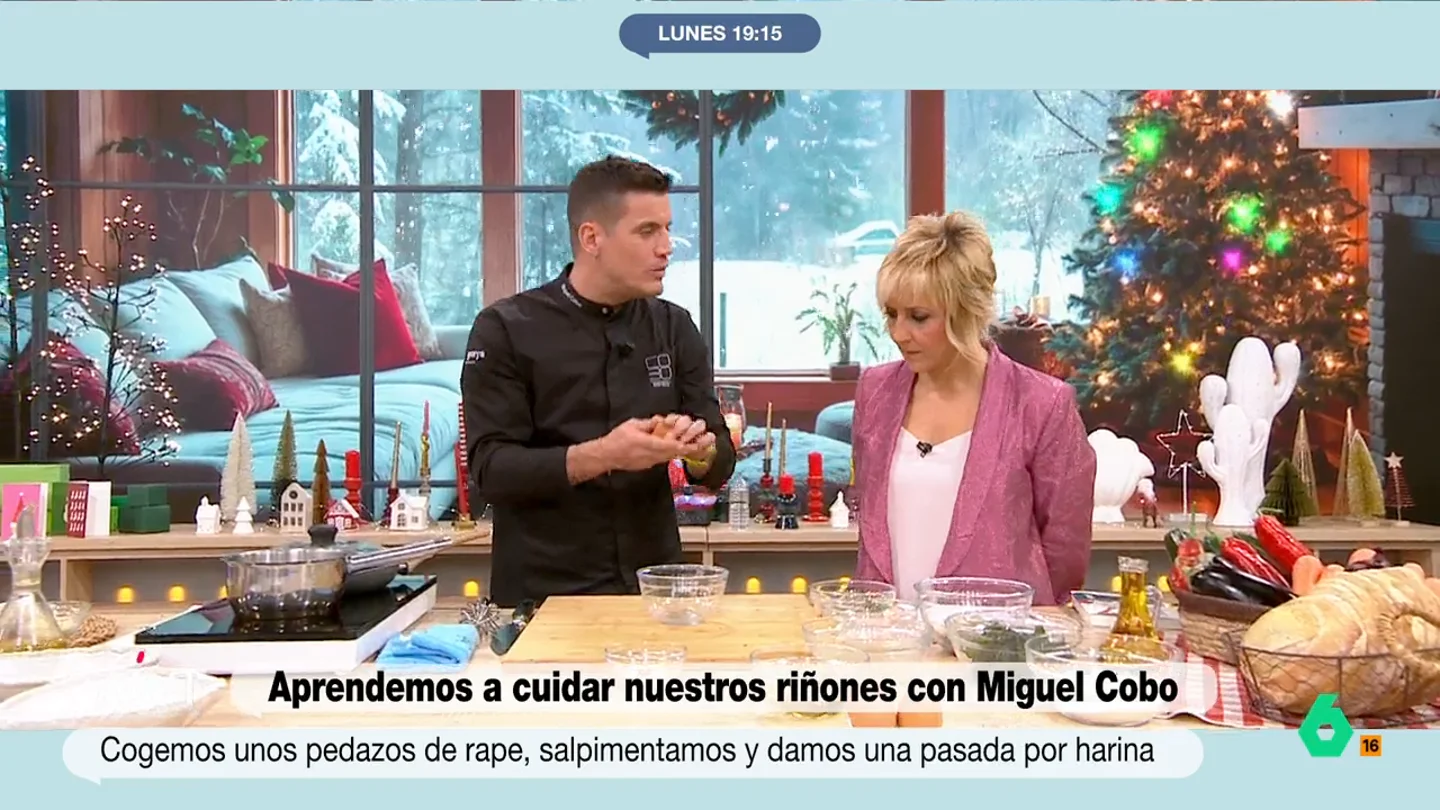 ¿Cómo conseguir un rebozado ideal? El chef Miguel Cobo desvela el truco: "Hay que batir poco el huevo" ¿Cómo conseguir un rebozado ideal? El chef Miguel Cobo desvela el truco: "Hay que batir poco el huevo"