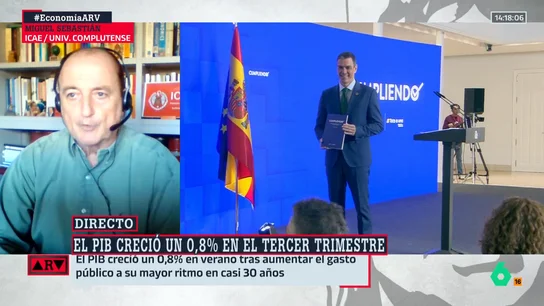 Miguel Sebastián, del balance anual de Sánchez: "Ha sacado lo mejor que tiene, que es mucho en economía y empleo" Miguel Sebastián, del balance anual de Sánchez: "Ha sacado lo mejor que tiene, que es mucho en economía y empleo"