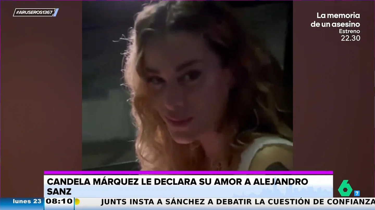 Patricia Benítez, sobre el mensaje de Candela Márquez a Alejandro Sanz en el coche: "Hicieron un Titanic" Patricia Benítez, sobre el mensaje de Candela Márquez a Alejandro Sanz en el coche: "Hicieron un Titanic"