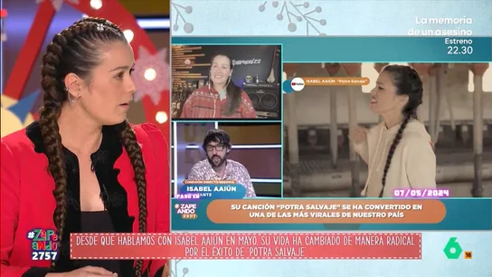 Isabel Aaiún explica cómo vive todavía el éxito de 'Potra Salvaje': "No sé si le doy la importancia que tiene" Isabel Aaiún explica cómo vive todavía el éxito de 'Potra Salvaje': "No sé si le doy la importancia que tiene"
