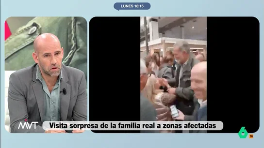 Gonzalo Miró opina sobre la visita de la familia real a Valencia Gonzalo Miró opina en este vídeo sobre la visita sorpresa de los reyes Felipe y Letizia y sus hijas, la princesa Leonor y la infanta Sofía, a algunas de las localidades de la Comunidad Valenciana más afectadas por la DANA.