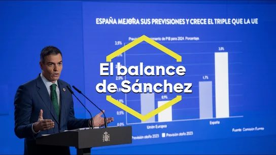 Balance de año del presidente del Gobierno, Pedro Sánchez Balance de año del presidente del Gobierno, Pedro Sánchez