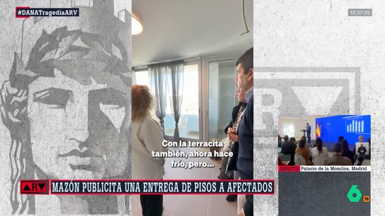 El polémico vídeo de Carlos Mazón entregando pisos a afectados por la DANA: "Con terracita" El polémico vídeo de Carlos Mazón entregando pisos a afectados por la DANA: "Con terracita"
