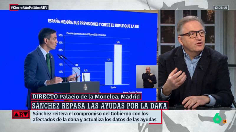 Carlos Segovia reacciona a la comparecencia de Sánchez y le acusa de "no estar cumpliendo": "Suena hueco"