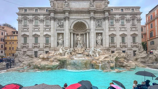La Fontana de Trevi de Roma La Fontana de Trevi de Roma