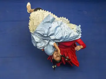 Cholitas luchadoras en La Paz Cholitas luchadoras en La Paz