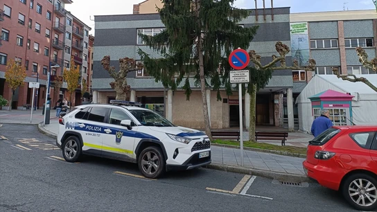 Coche de la Policía Municipal de Erxebarri Coche de la Policía Municipal de Erxebarri