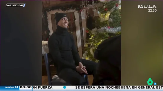 Cristiano Ronaldo y Georgina Rodríguez viajan a Laponia con sus hijos para conocer a Papá Noel Cristiano Ronaldo y Georgina Rodríguez viajan a Laponia con sus hijos para conocer a Papá Noel