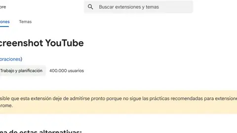 Extensión Screenshot YouTube Extensión Screenshot YouTube