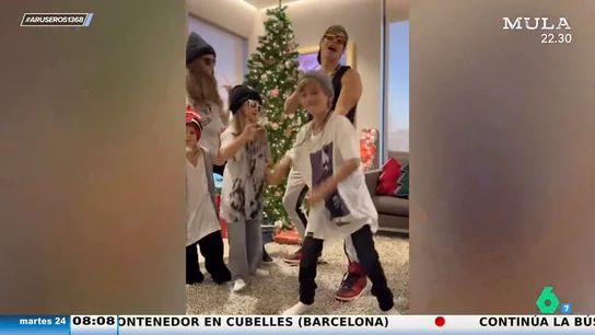 El viral de Carlos Baute y Astrid Klisans bailando con sus hijos las mejores versiones de 'Mi burrito sabanero' El viral de Carlos Baute y Astrid Klisans bailando con sus hijos las mejores versiones de 'Mi burrito sabanero'