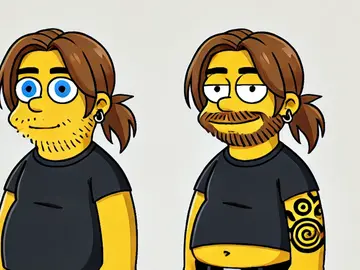 Avatar estilo Los Simpson Avatar estilo Los Simpson