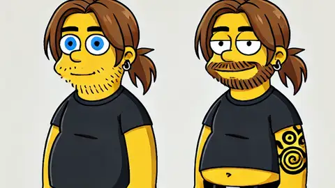 Avatar estilo Los Simpson Avatar estilo Los Simpson