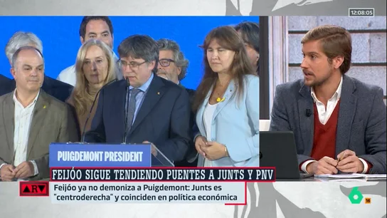 Pepe Luis Vázquez, sobre el PP: "Está tratando de desestabilizar al Gobierno votando con Junts" Pepe Luis Vázquez, sobre el PP: "Está tratando de desestabilizar al Gobierno votando con Junts"