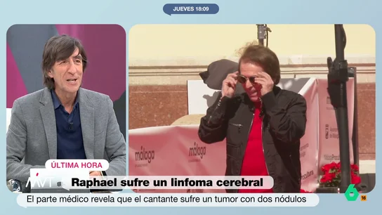Benjamín Prado, sobre Raphael: "Los músicos hablan muy bien de él;, les paga bien y ha luchado por sus seguros sociales" "Raphael no es cicatero como otras grandes estrellas que ganan 400.000 euros en un concierto y le pagan 150 a un músico", comenta Benjamín Prado en este vídeo donde Más Vale Tarde analiza las novedades sobre el estado de salud del cantante.