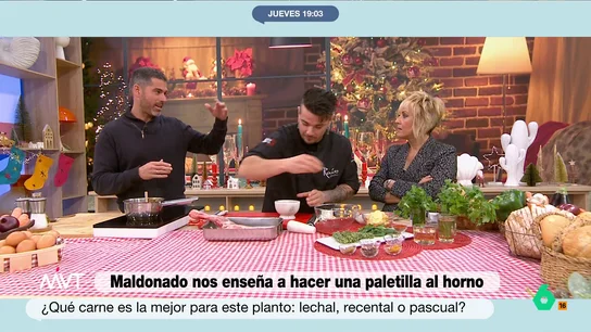 Cordero lechal, recental o pascual, ¿cuál es mejor para cocinar al horno? Pablo Ojeda despeja las dudas Carlos Maldonado cocina hoy una paletilla de cordero al horno, un delicioso plato que plantea la duda de si utilizar lechal, recental o pascual. En este vídeo, Pablo Ojeda explica dónde están las diferencias y cuál tendría más sabor.