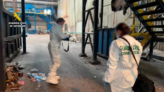 Lugar donde han encontrado un bebé muerto en el Ecoparque de Logroño Lugar donde han encontrado un bebé muerto en el Ecoparque de Logroño