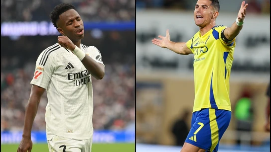 Cristiano Ronaldo y Vinícius Jr Cristiano Ronaldo y Vinícius Jr