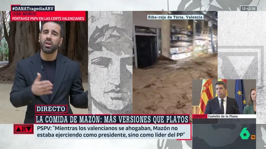 José Muñoz (PSPV) carga contra Mazón José Muñoz (PSPV) carga contra Mazón