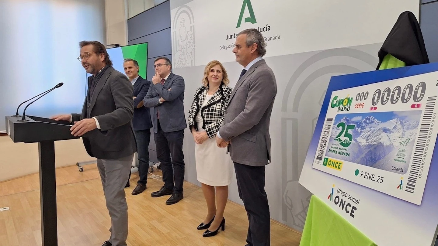 La ONCE va a dedicar el sorteo del próximo jueves 9 de enero al 25 aniversario de la declaración de Sierra Nevada como Parque Nacional. La ONCE va a dedicar el sorteo del próximo jueves 9 de enero al 25 aniversario de la declaración de Sierra Nevada como Parque Nacional.