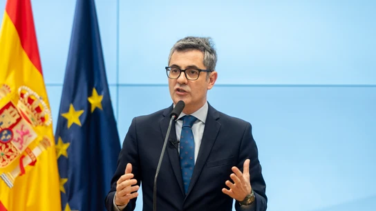 El ministro de la Presidencia, Justicia y Relaciones con las Cortes, Félix Bolaños, ofrece una rueda de prensa El ministro de la Presidencia, Justicia y Relaciones con las Cortes, Félix Bolaños, ofrece una rueda de prensa