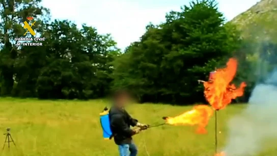 El 'youtuber' detenido por la Guardia Civil El 'youtuber' detenido por la Guardia Civil