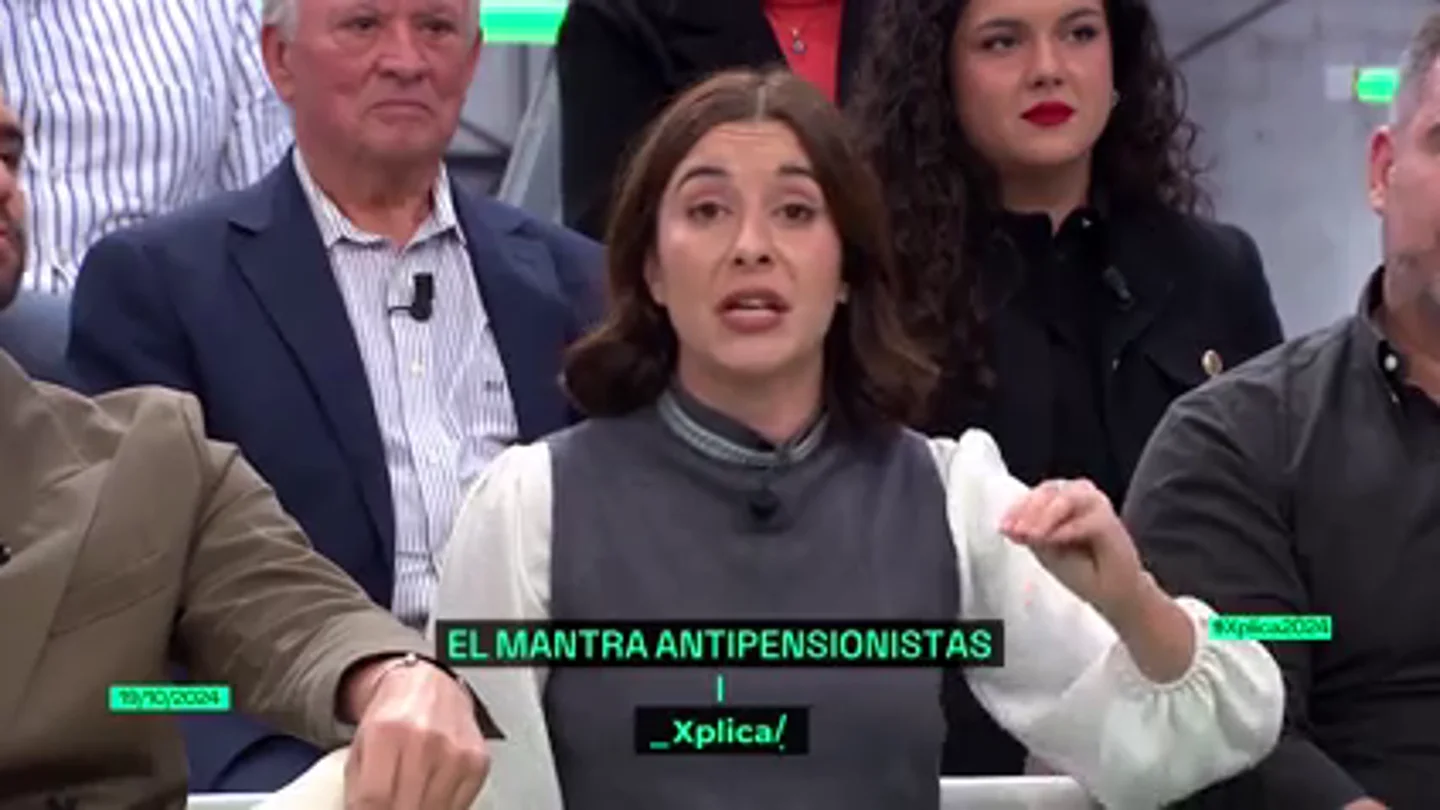 Una joven, sobre el sistema de pensiones: "Son el ejemplo de mayor insolaridad entre generaciones" Una joven, sobre el sistema de pensiones: "Son el ejemplo de mayor insolaridad entre generaciones"
